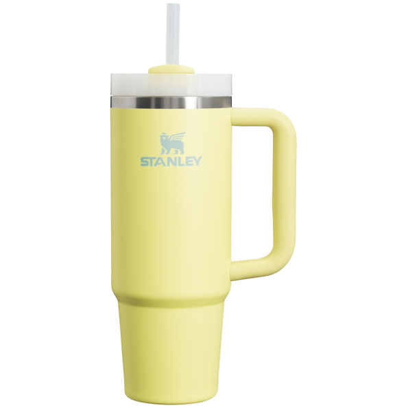 Stanley Quencher H2.O FlowState Tumbler Cup 30 OZ In Pomelo Yellow