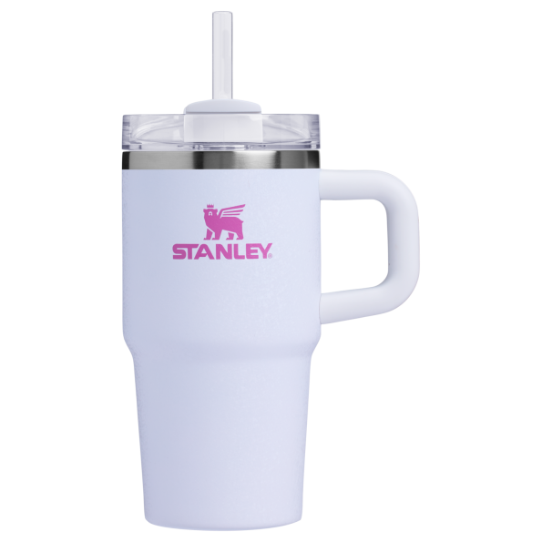 The Stanley Quencher H2.O FlowState Tumbler with Handle 20 OZ Cup in Crystal Crush