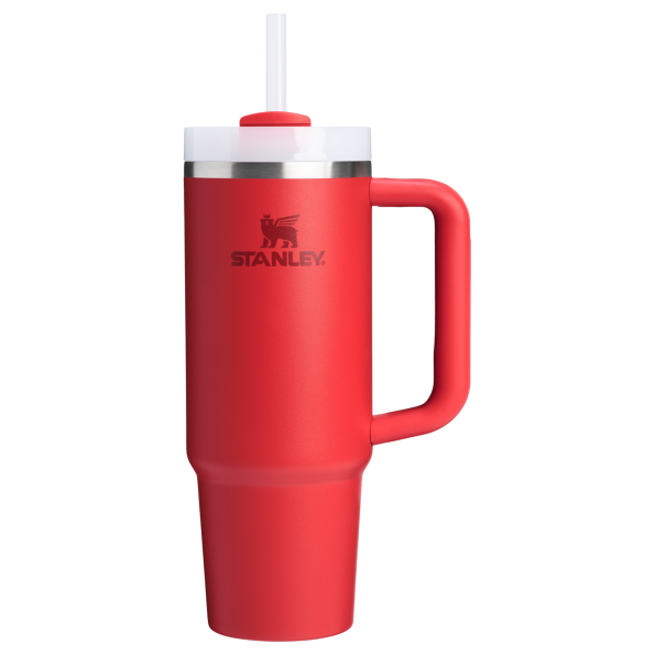 Stanley Quencher H2.0 Flowstate Tumbler 30 Oz Cup In Chili Red