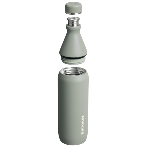 Stanley All Day Slim Water Bottle 20 OZ In Sage Grey