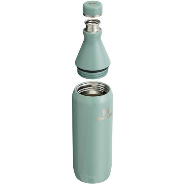 Stanley All Day Slim Water Bottle 20 OZ In Shale Gloss Blue