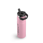 The Messi x Stanley IceFlow Water Bottle with Flip Straw Lid 24 OZ In Messi GOAT Pink