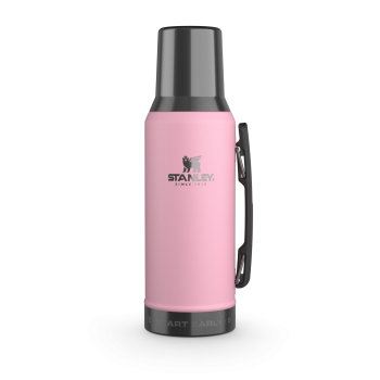 The Messi x Stanley Classic Vacuum Bottle 1.3 QT In Messi GOAT Pink