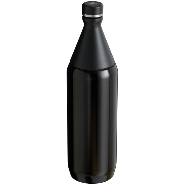 Stanley All Day Slim Water Bottle 34 OZ In Black Gloss