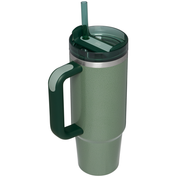 Stanley Quencher Tumbler Cup 30OZ in Hammertone Green