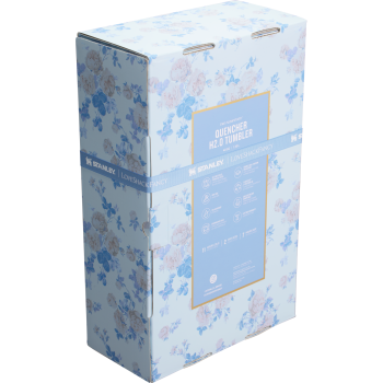 Stanley x Loveshackfancy Quencher H2.O FlowState Tumbler 40OZ in Everblooming Rosettes