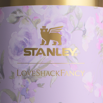 Stanley x Loveshackfancy Quencher H2.O FlowState Tumbler 40OZ in Happy Thoughts