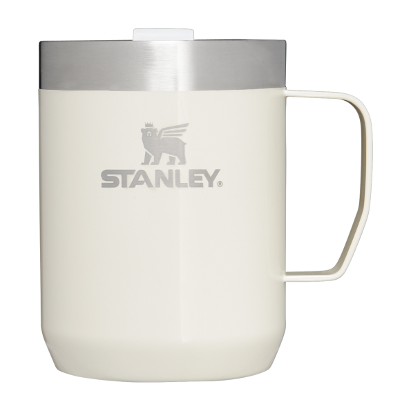 Stanley Stay Hot Camp Mug 8oz In Cream Gloss